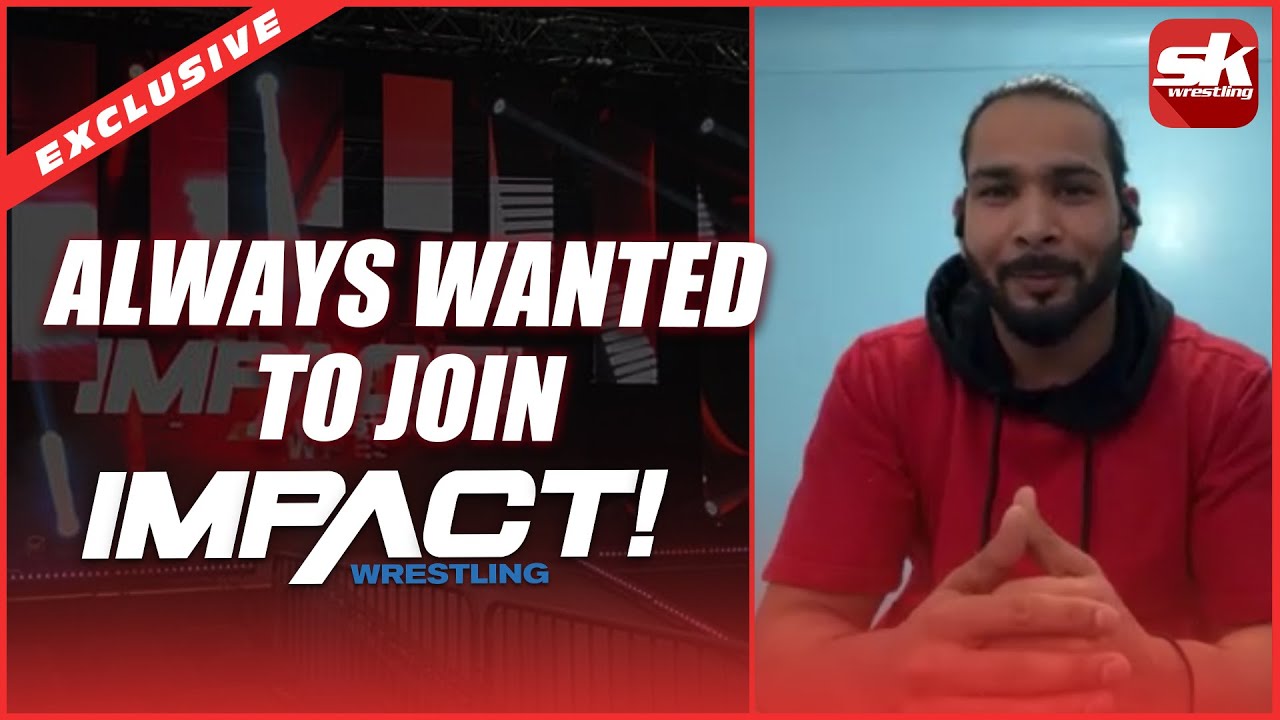 Meet IMPACT Wrestling's newest Indian star- Bhupinder Gujjar background
