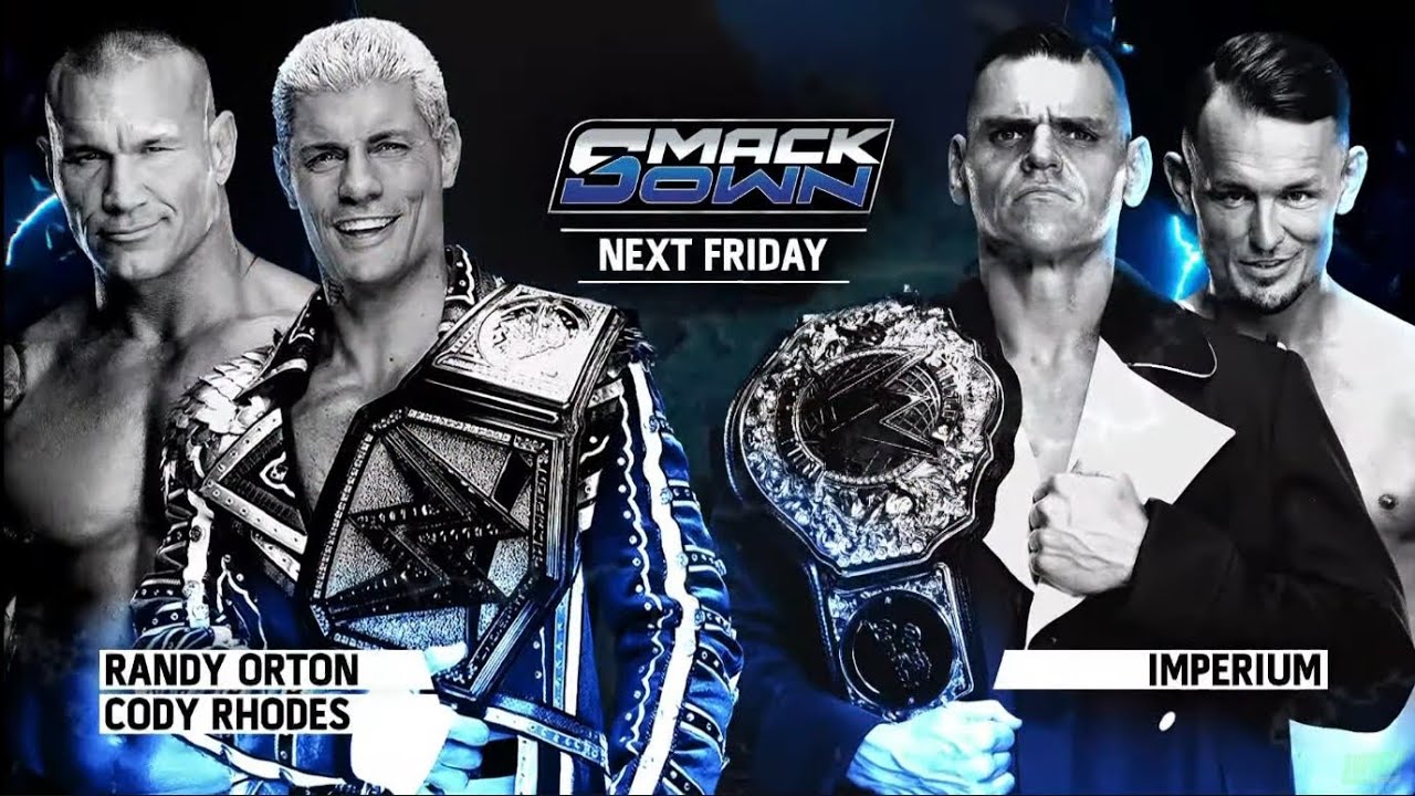 Randy Orton & Cody Rhodes vs Imperium (1/2): SmackDown, Nov. 1, 2024