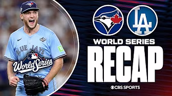 Trey Yesavage silences Dodgers in Game 5 as Blue Jays take 3-2 series lead | World Series Recap background