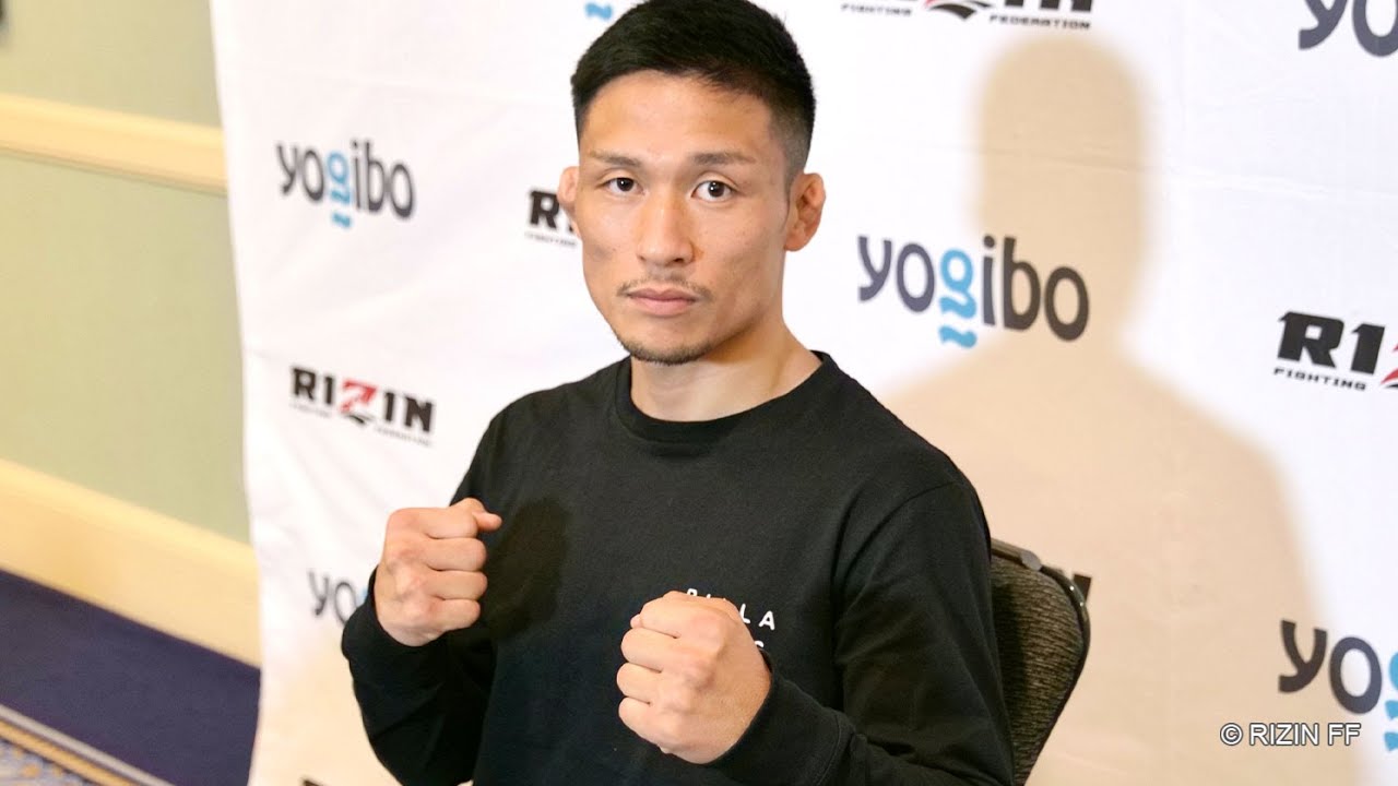 山本琢也 試合前インタビュー Yogibo presents RIZIN.31