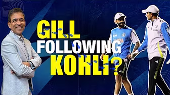 Gill’s journey exactly emulating that of Kohli’s: Harsha Bhogle background