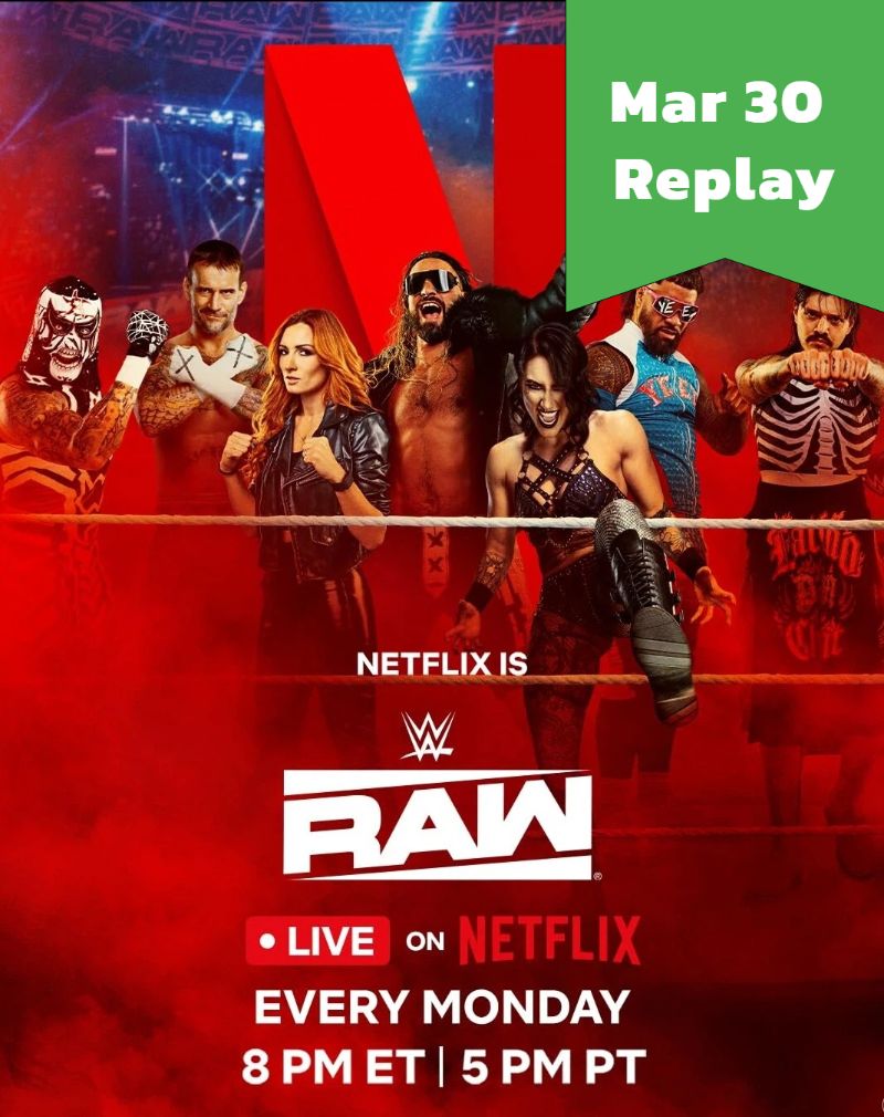 WWE RAW Mar 30 | Live Replay: Superstars Clash, Chaos Unleashed