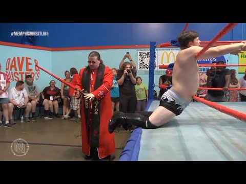 Brother Bruce vs CJ Money | MEMPHIS WRESTLING background