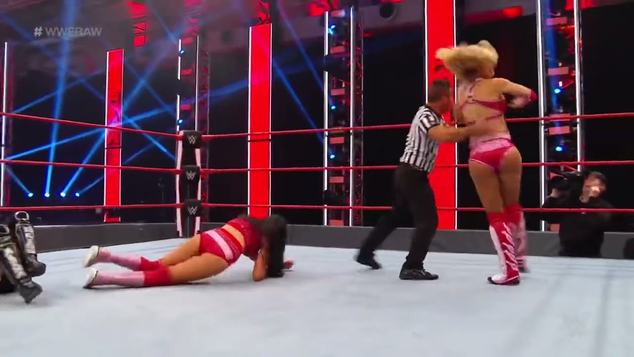 The IIconics vs. Nikki Cross & Alexa Bliss: Raw, May 11, 2020 backdrop
