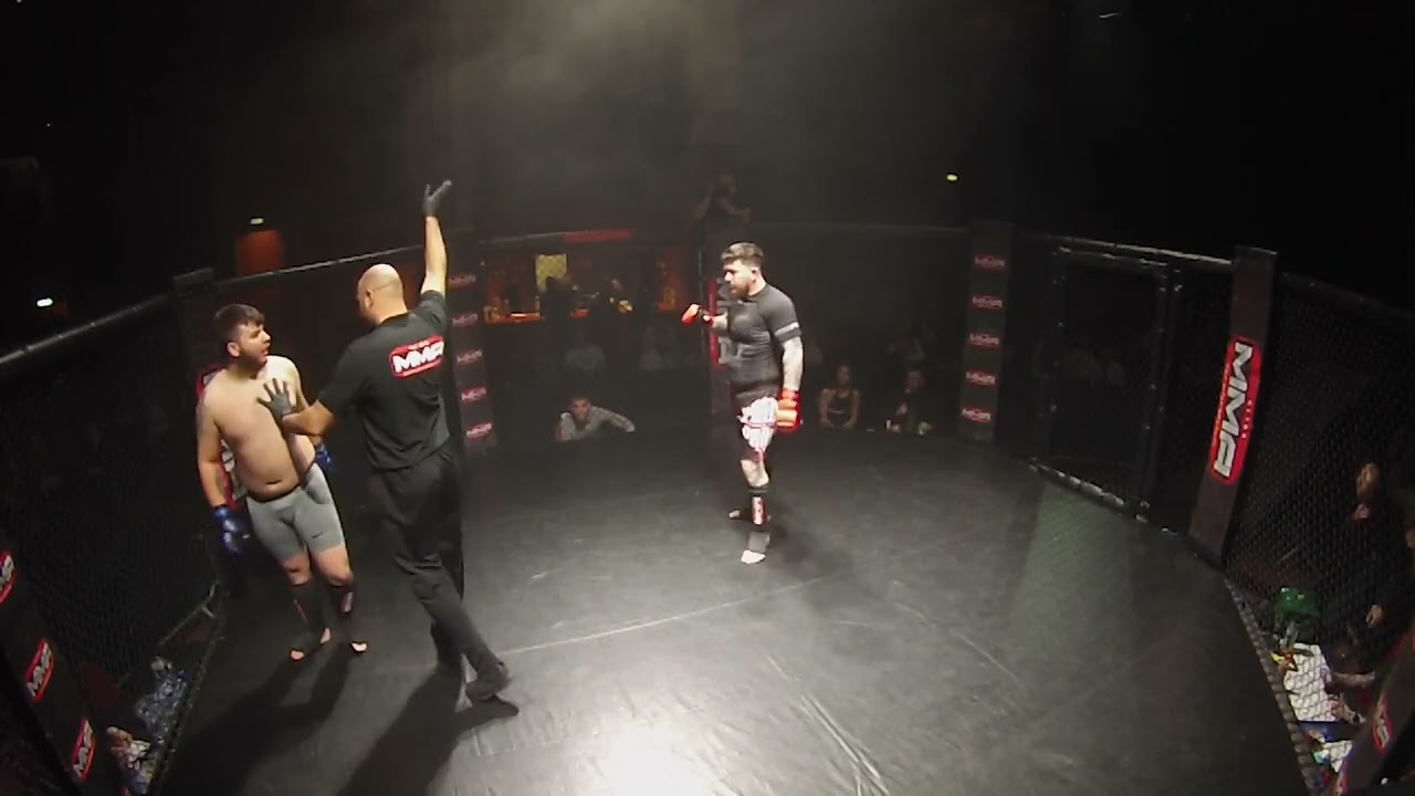 Ultra MMA | Liverpool | Ben Parker V Curtis J R RIley background