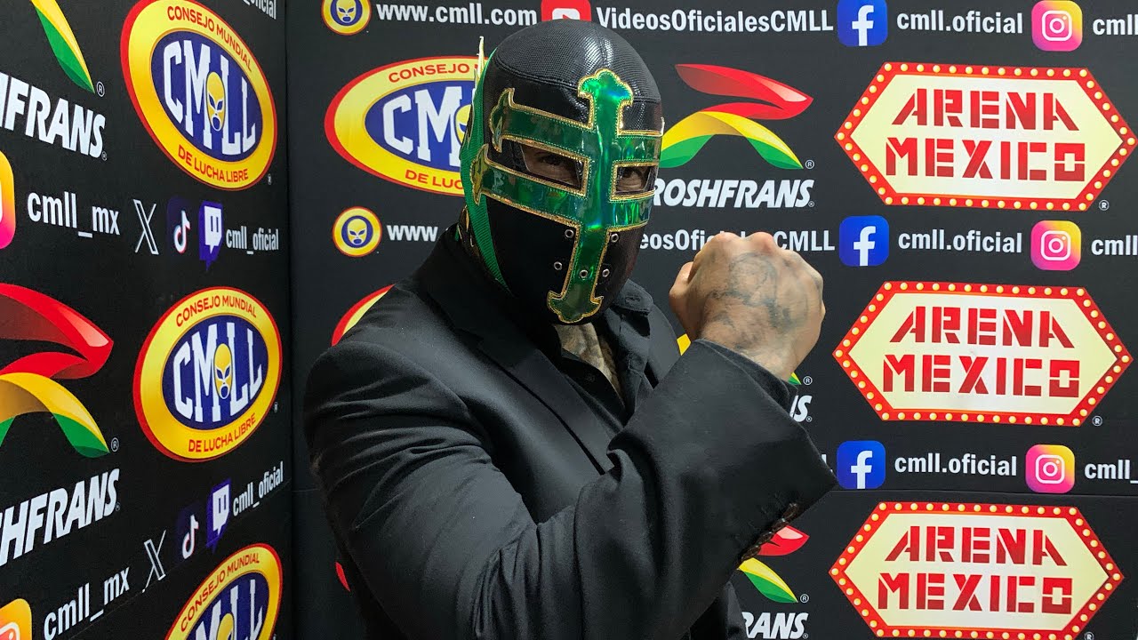 Templario: Voy por la cabellera de Volador Jr, que llegue el United Empire por los Depredadores background