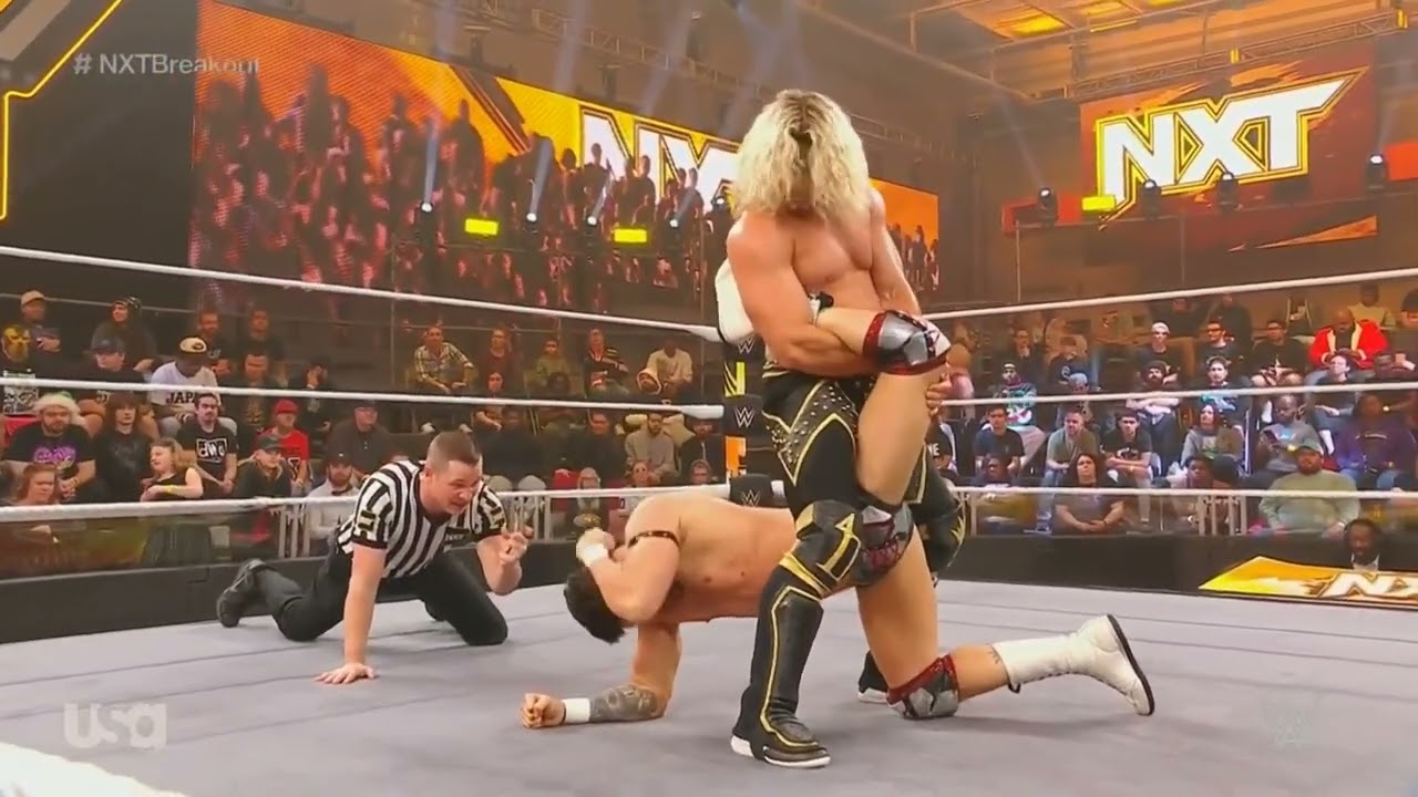 WWE NXT LEXIS KING VS RILEY OSBORNE 12/26/23 background