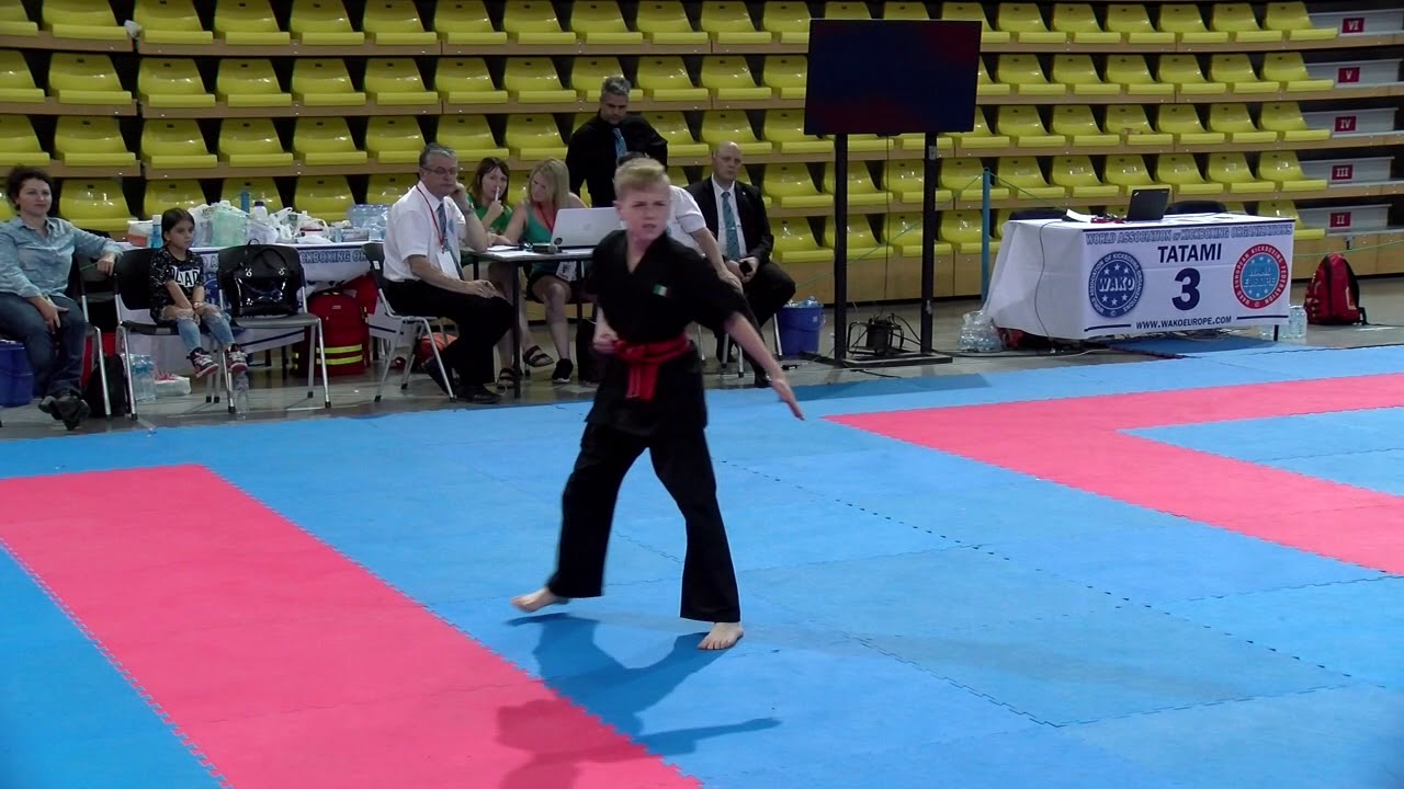 Ben Hennesay WAKO European Championships 2017 background