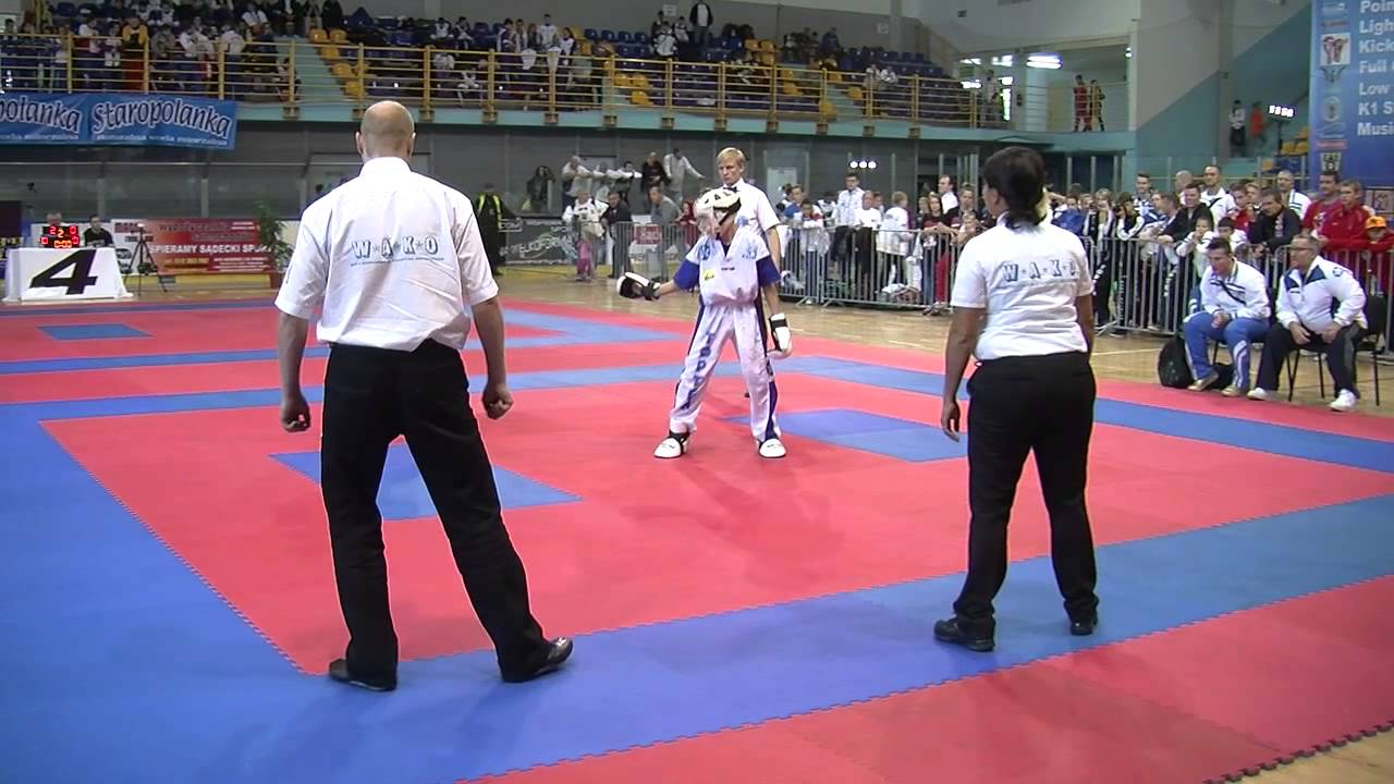 Yari van Gucht v Zalan Nagy WAKO Junior European Championships 2013