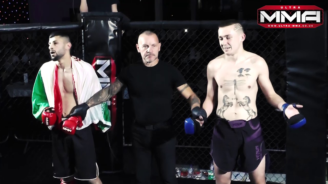 Ultra MMA | Bristol | Amir Abasi V Adam Sirkowski background