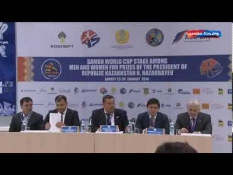 Кубок мира в Казахстане 2014 Пресс-конференция backdrop