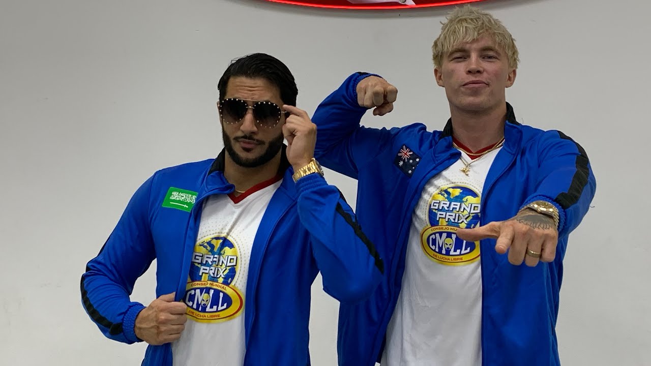 Kyle Fletcher y Mansoor se declaran preparados para el viernes del Grand Prix CMLL rostros que valen