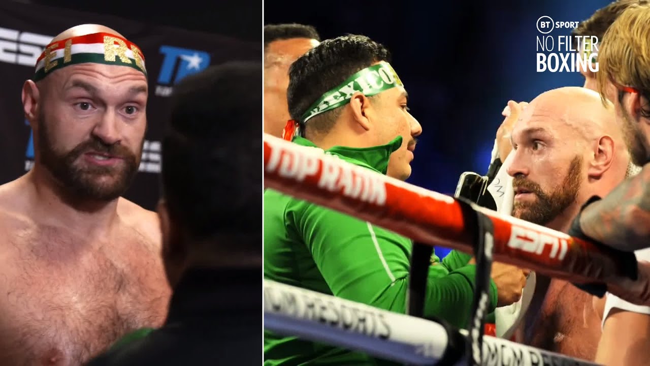 Fury v Wallin access all areas on fight night | No Filter Boxing