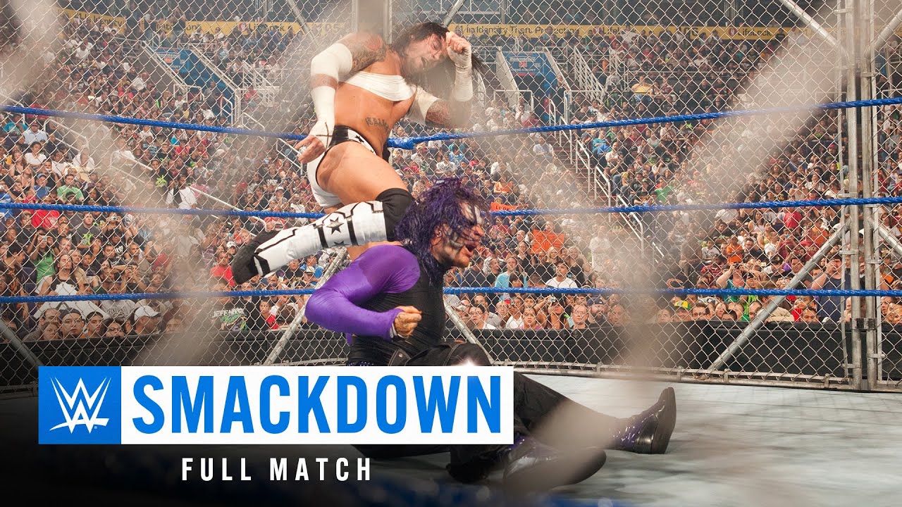 FULL MATCH: CM Punk vs. Jeff Hardy – Loser leaves WWE Steel Cage Match: SmackDown, Aug. 28, 2009