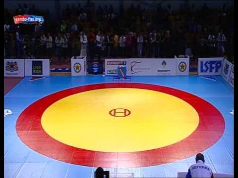 2013 European Open Sambo Championships among Cadets day 1 Finals background