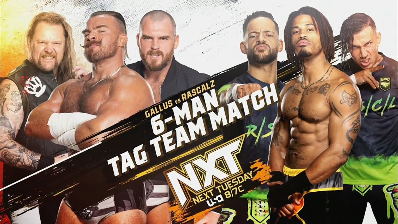 The Rascalz vs Gallus - 6-Man Tag Team Match (2/2): NXT, Jul. 16, 2024