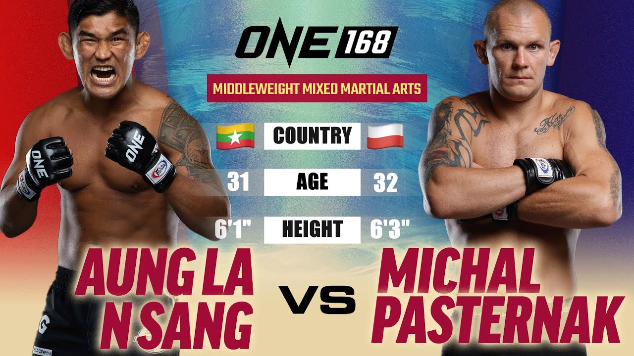 Massive Middleweight Power ๐๐ฅ Aung La vs. Pasternak | Full Fight