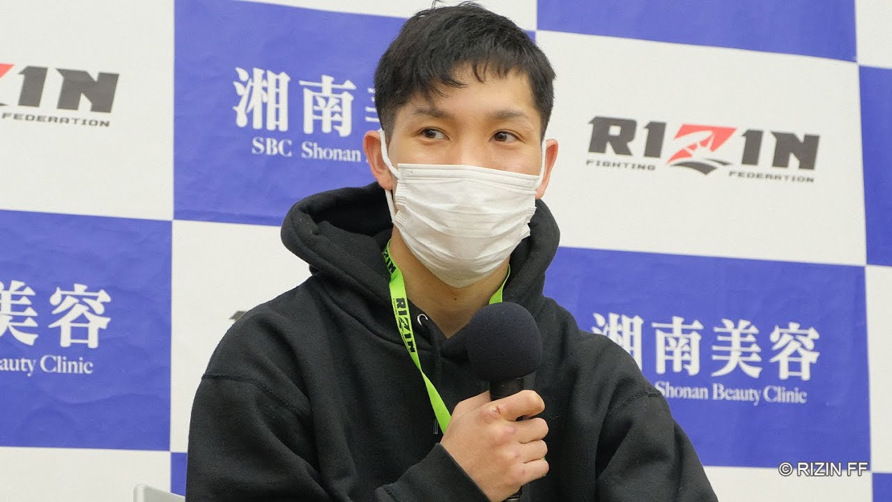 佐藤亮 試合後インタビュー / 湘南美容クリニック presents RIZIN.34