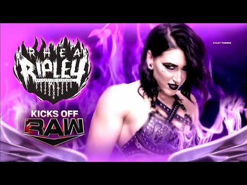 Liv Morgan attacks Rhea Ripley from behind and kisses her cheek: Raw, Sep. 2, 2024 background