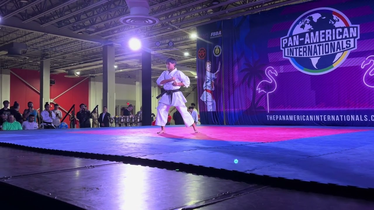 Aiden Ramirez 13 & Under Boys Forms Overall Grand Championship - Pan American Internationals 2024