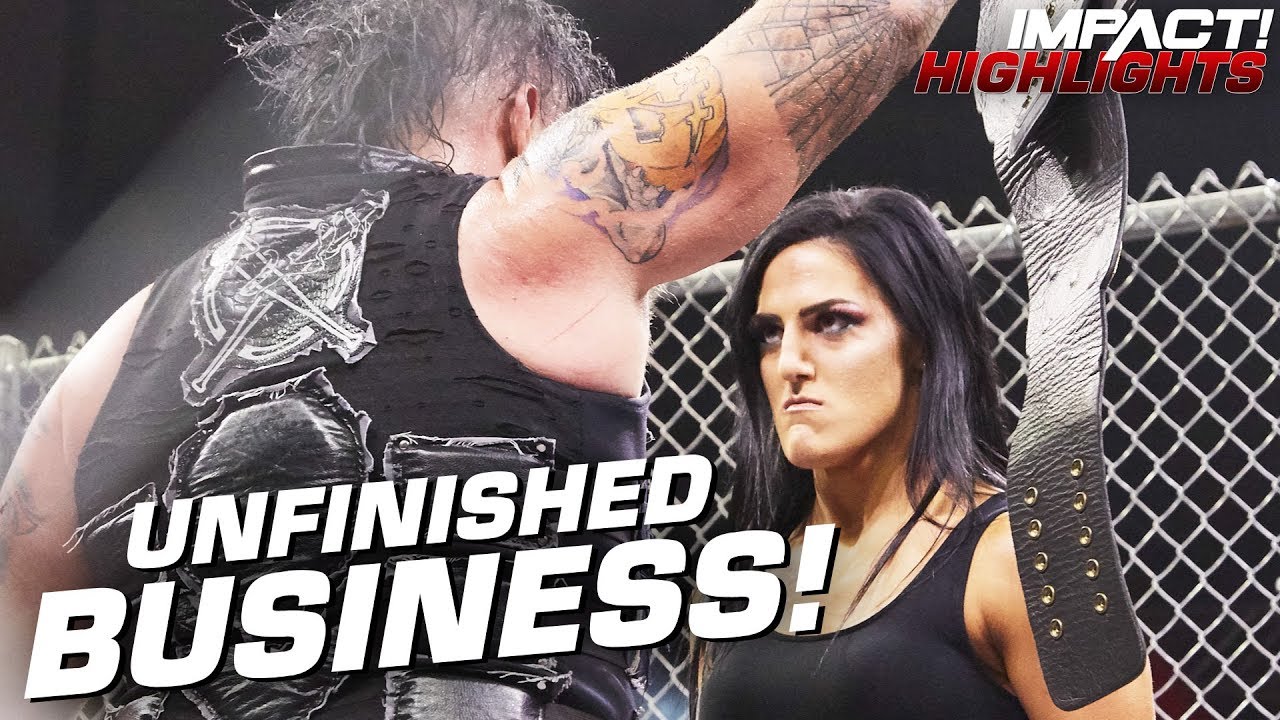 Tessa Blanchard Confronts Sami Callihan After World Title Win! | IMPACT! Highlights Oct 29, 2019 background