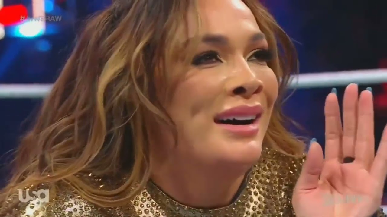 WWE RAW NIA JAX VS SHAYNA BASZLER 12/04/23 background