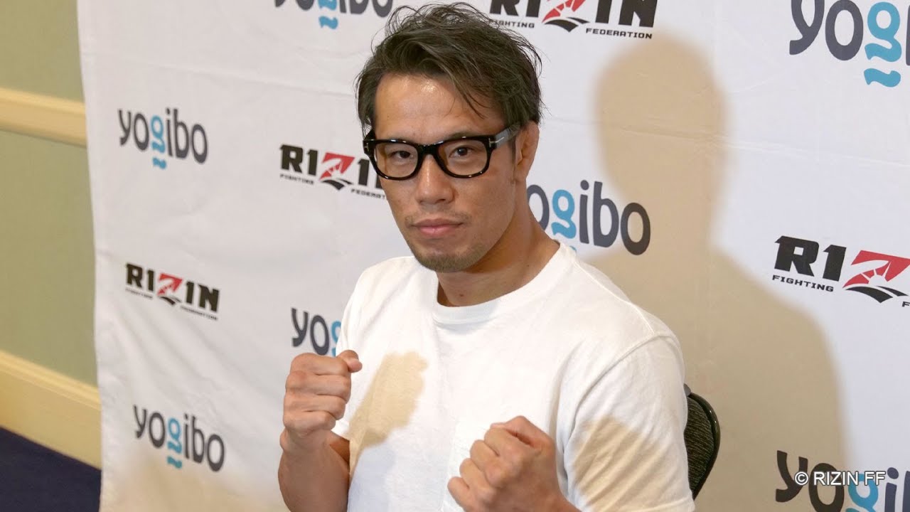 金原正徳 試合前インタビュー Yogibo presents RIZIN.31 background