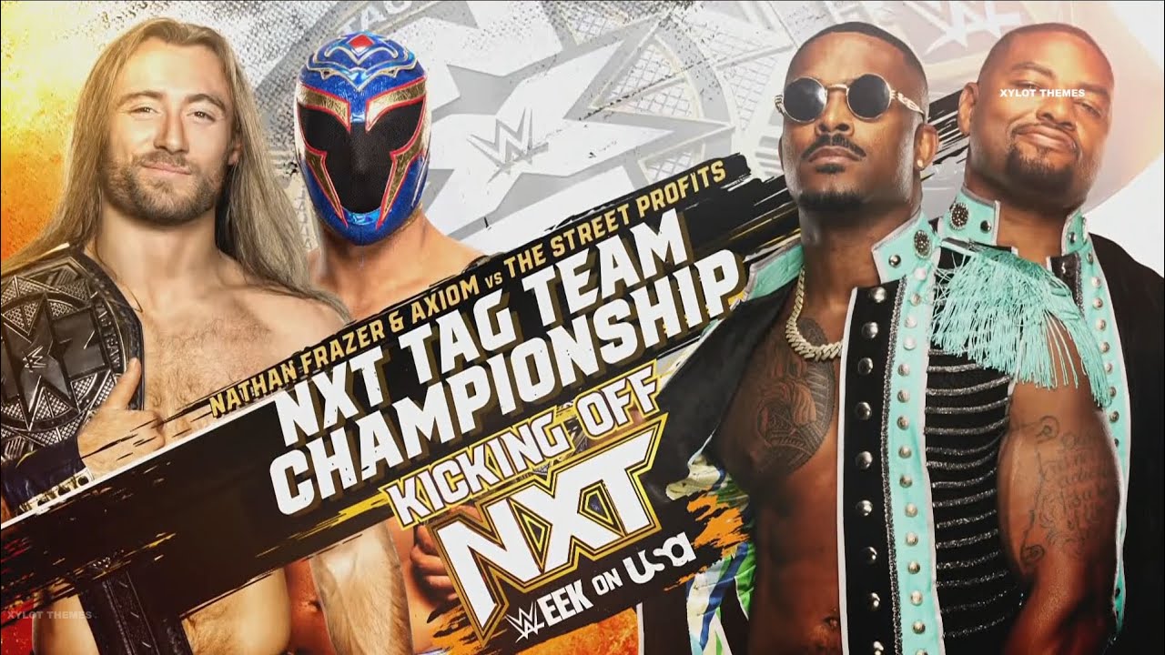 Nathan Frazer & Axiom vs The Street Profits (1/2): NXT, Sep. 10, 2024 backdrop