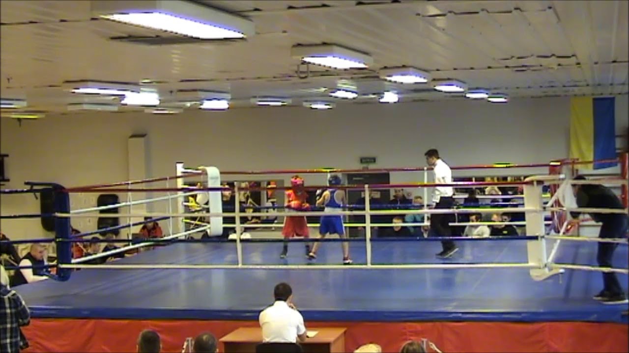 29,5 кг Каменев Сергей - Ролко Никита , Чемпионат г. Мариуполя по боксу , 14.12.19 г backdrop