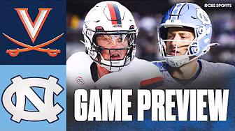 No. 16 Virginia vs UNC Game Preview: Predictions and Best Bets | College Football Week 9 background
