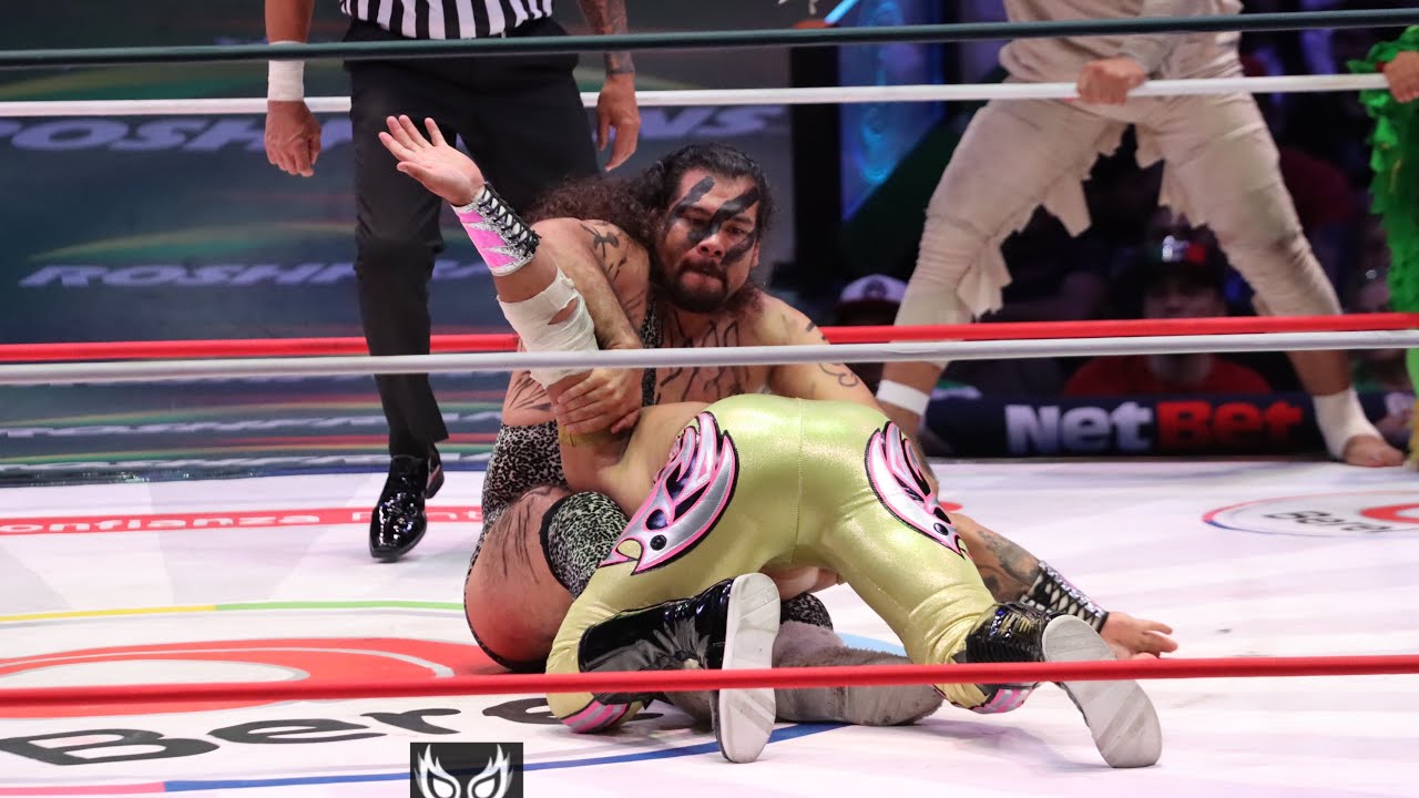 Reporte CMLL: Rugido, Magnus y Vegas Vs Difunto, Terrible y Bárbaro Cabernario background