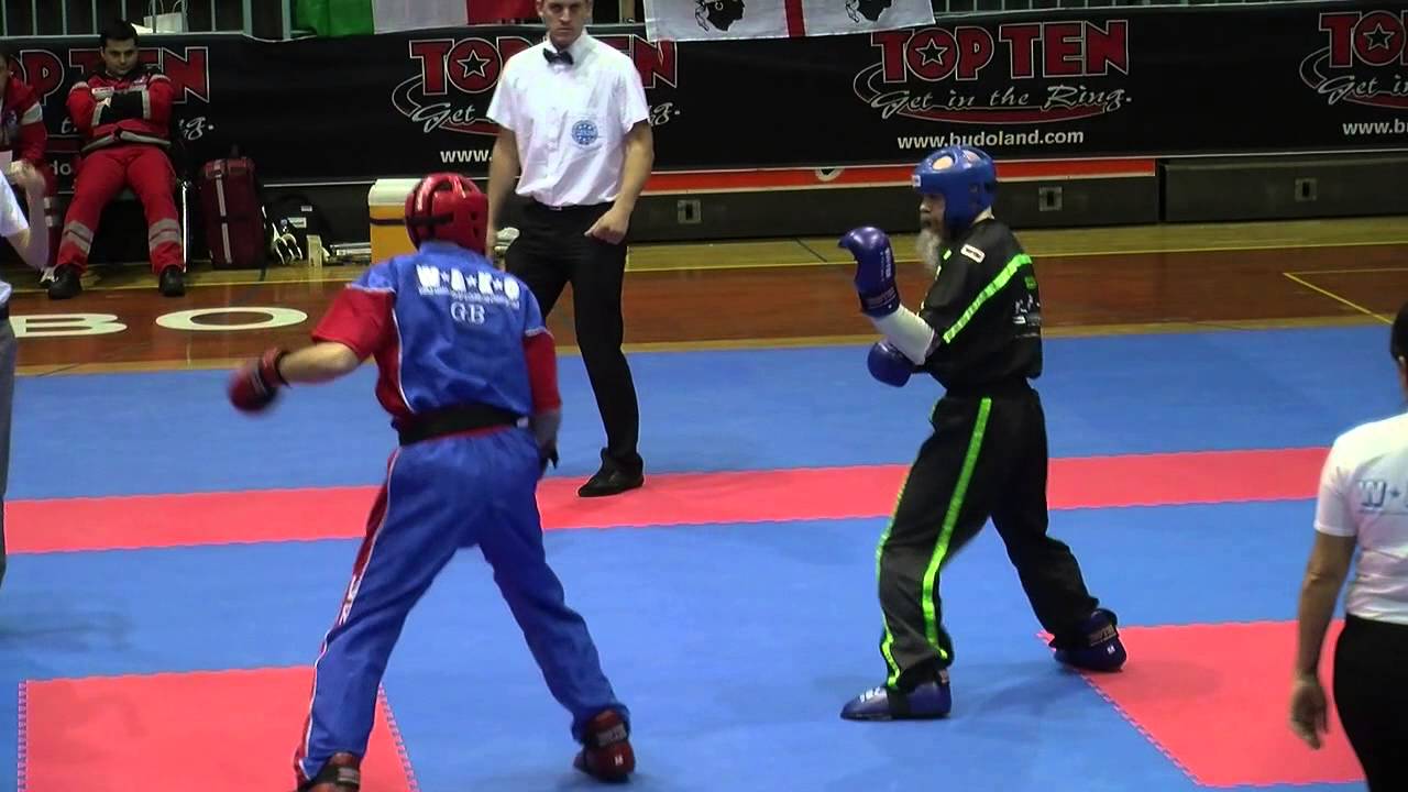 Gordon Mitchell GBR v Eamon Breslin IRL WAKO European Championships 2014