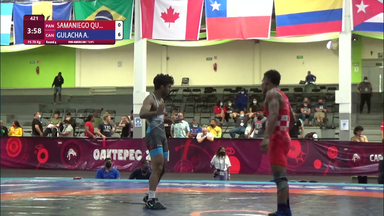 Round 4 FS - 70 kg: W. SAMANIEGO QU (PAN) v. A. GULACHA (CAN)