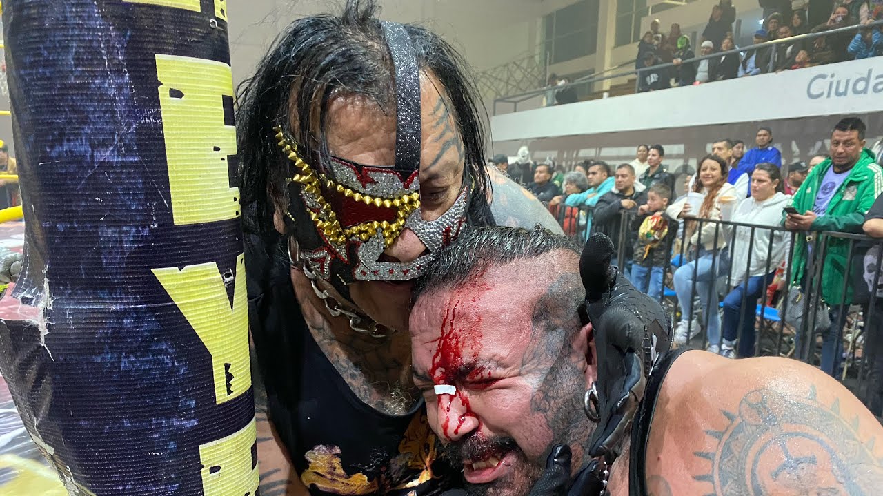 Lucha estelar Toreo:Negro Navarro, Trauma II y Demonio Infernal 🆚 Pirata Morgan, Wotan y Black Terry background