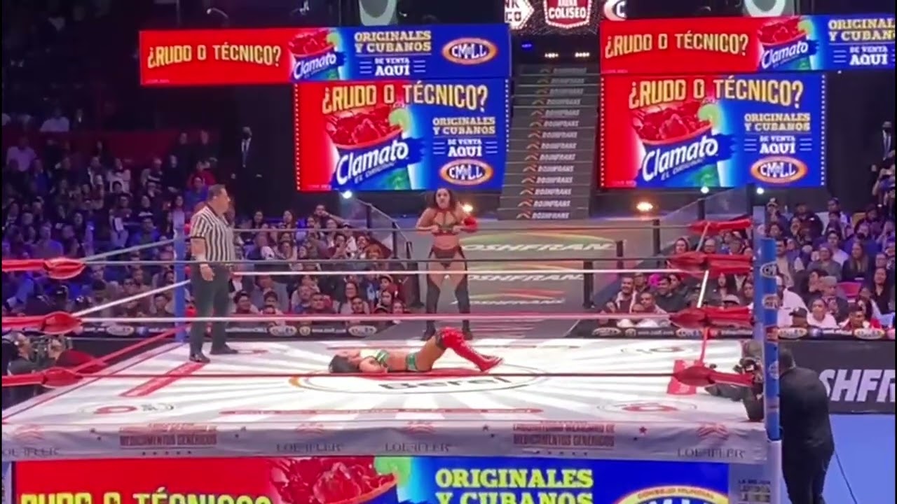 Reporte CMLL: Tessa Blanchard Vs Persephone background