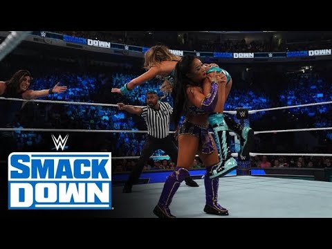 Aliyah & Rodriguez vs. Li & Shotzi - WWE Women’s Tag Titles Tournament: SmackDown, Aug. 12, 2022