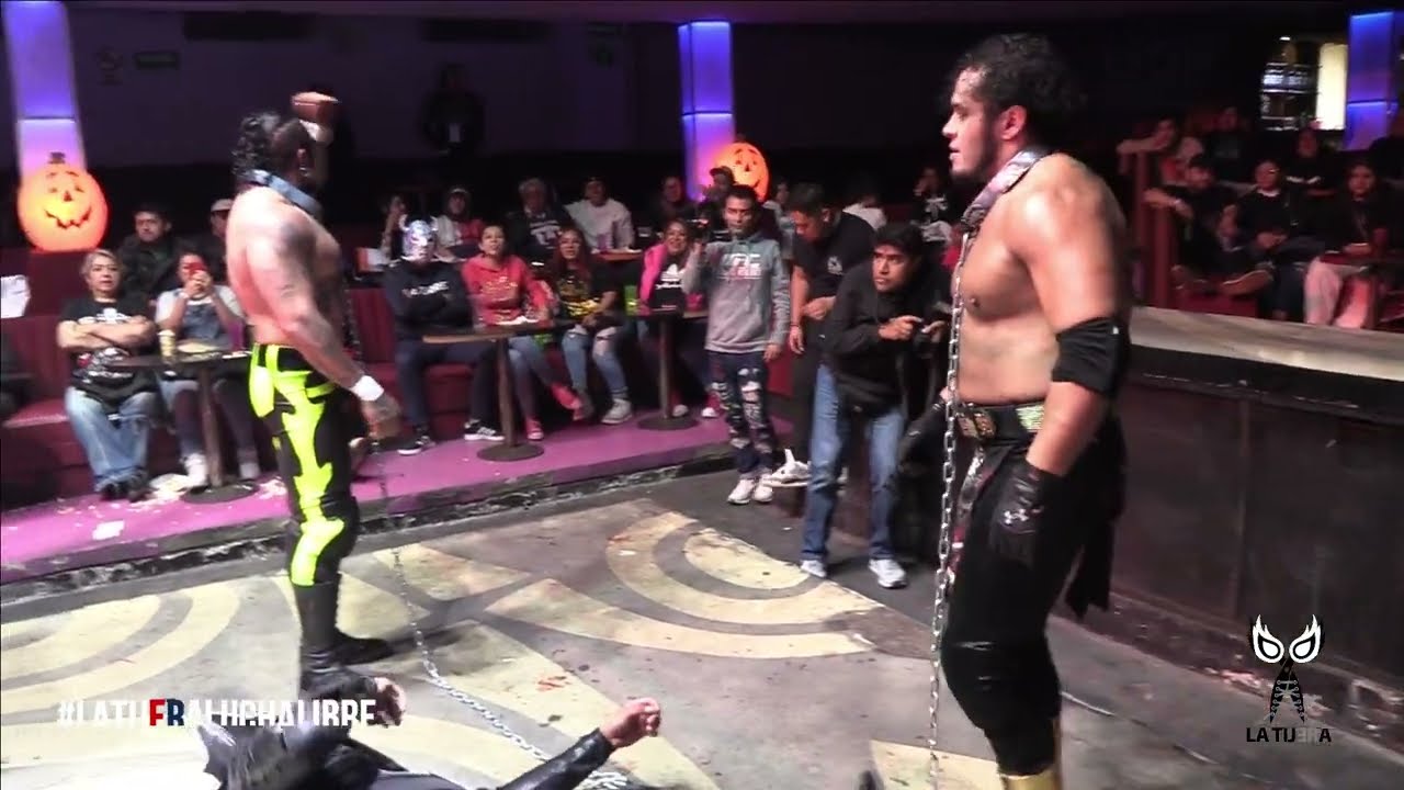 Lucha encadenad0s Demonio Infernal ЁЯЖЪ Oni el Bendito ЁЯЖЪ Hijo del Pirata Morgan ЁЯЖЪ Brazo de Oro Jr