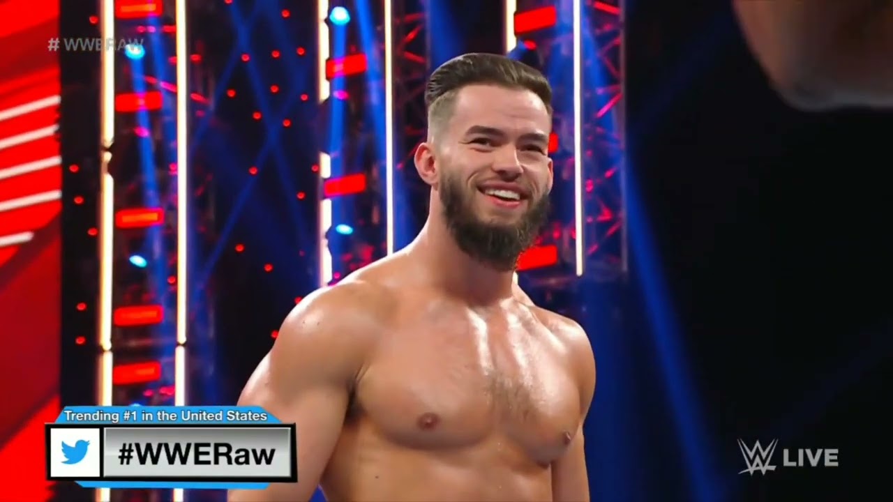 WWE RAW AUSTIN THEORY VS MONTEZ FORD 03/20/23 backdrop