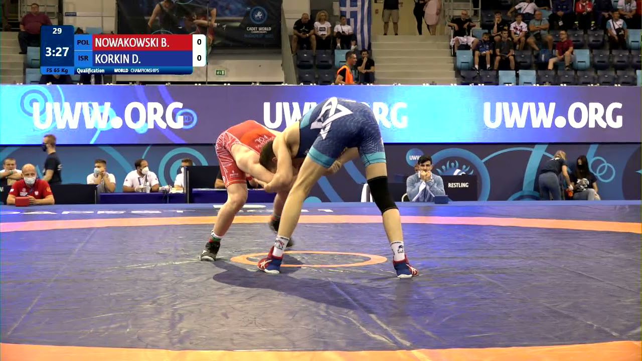 Qual. FS - 65 kg: B. NOWAKOWSKI (POL) v. D. KORKIN (ISR)