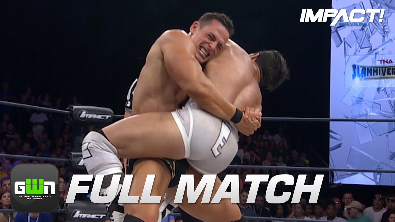 Robbie E vs Jessie Godderz: FULL MATCH (TNA Slammiversary 2015) | IMPACT Wrestling Full Matches background