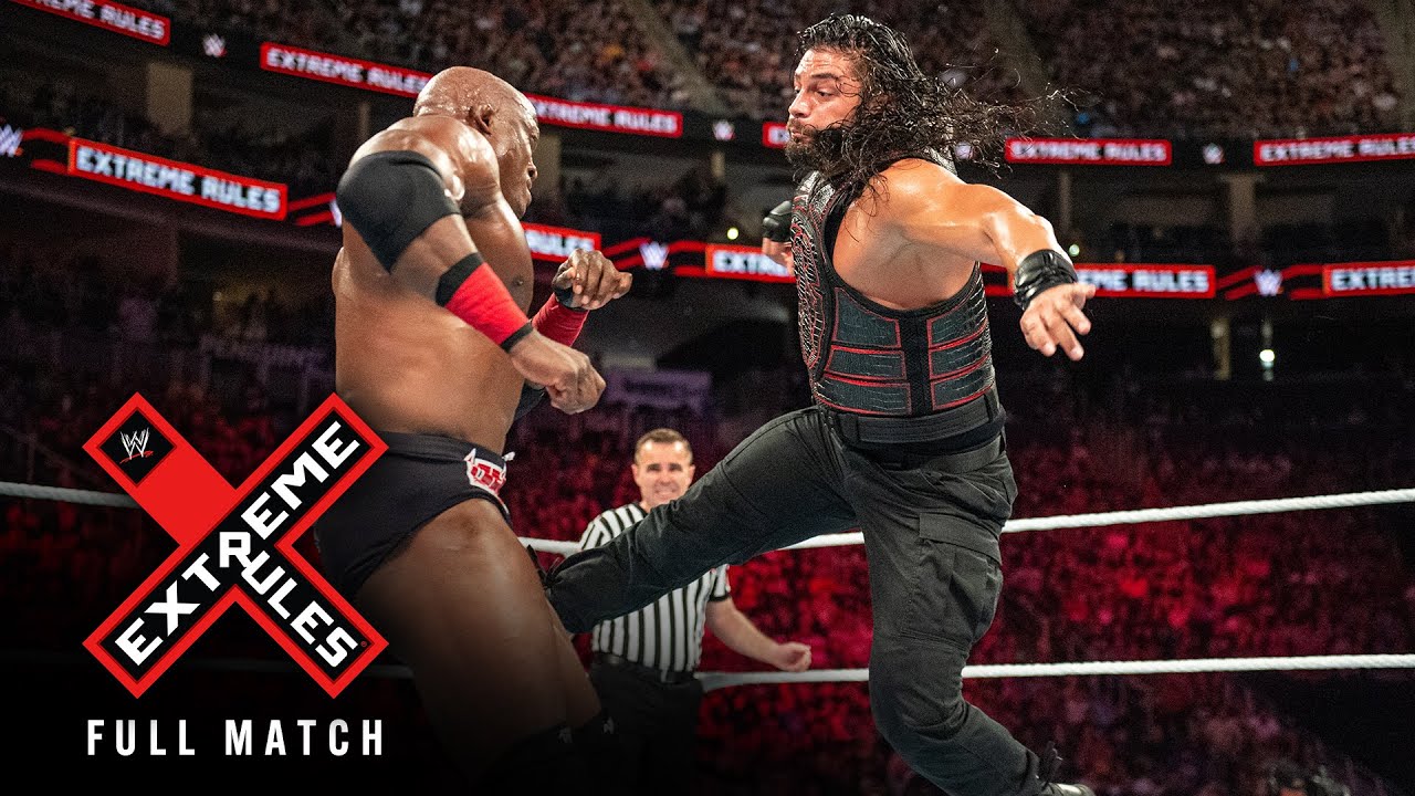 FULL MATCH: Roman Reigns vs. Bobby Lashley: WWE Extreme Rules 2018