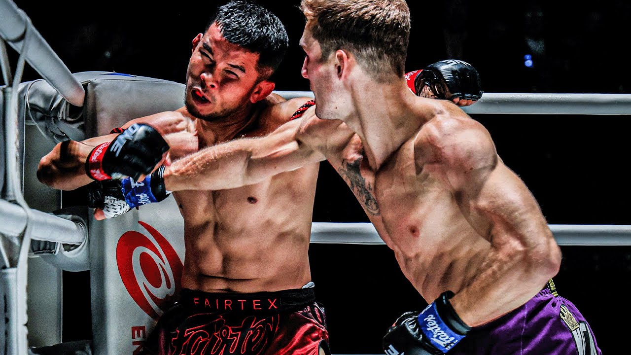 A STAR IS BORN ⭐️ Nico Carrillo WRECKS Muay Thai Legend Nong-O backdrop