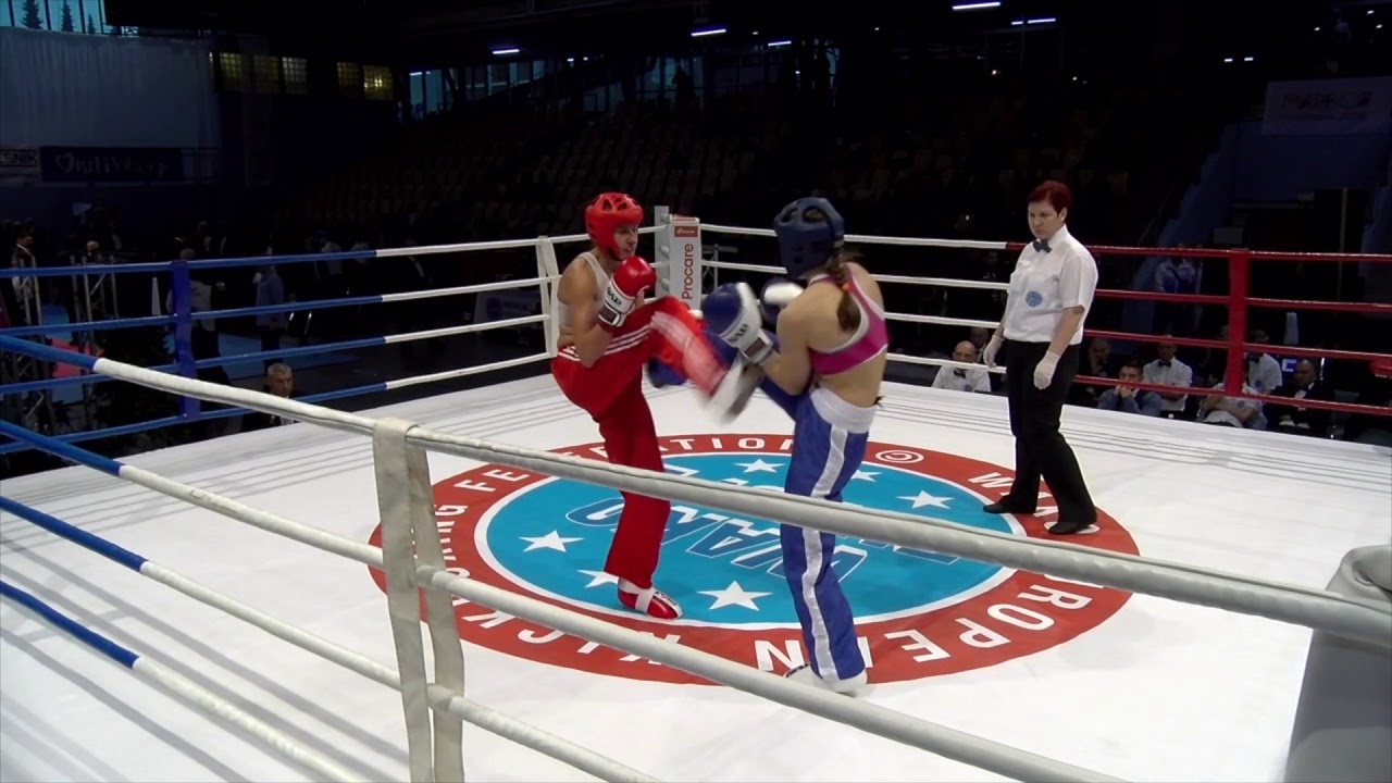 Marija Kosi v Natalia Pankova WAKO European Championships 2018