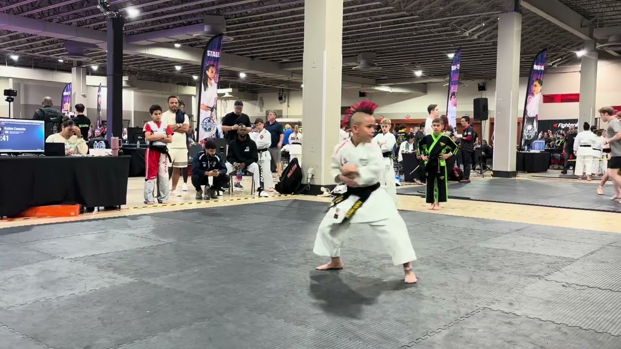 Kaiden Camacho Traditional Forms - Pan American Internationals 2024 background