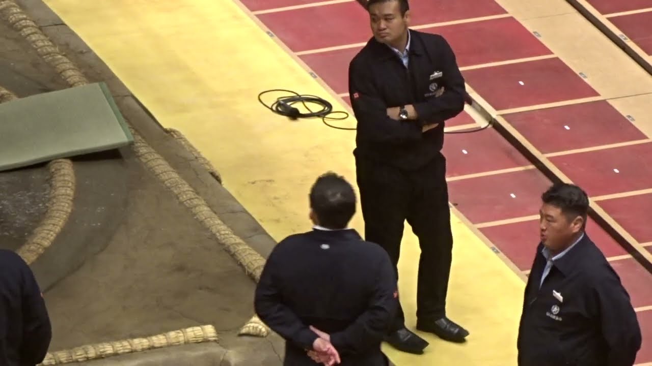 取組終了後の親方たち 【大相撲令和7年9月場所】10日目2025/09/23 Oyakata after finish the matches SEP 2025 DAY10