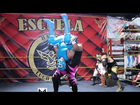 Jefe del Norte, Pistolero Negro y Black Terror Jr Vs Minero, Carnicero e Hijo de Ciclón Ramírez