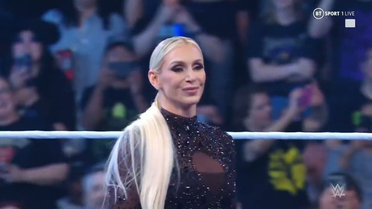 WWE NXT ASUKA ENTRANCE AND CHARLOTTE FLAIR RETURNS 06/09/23 background