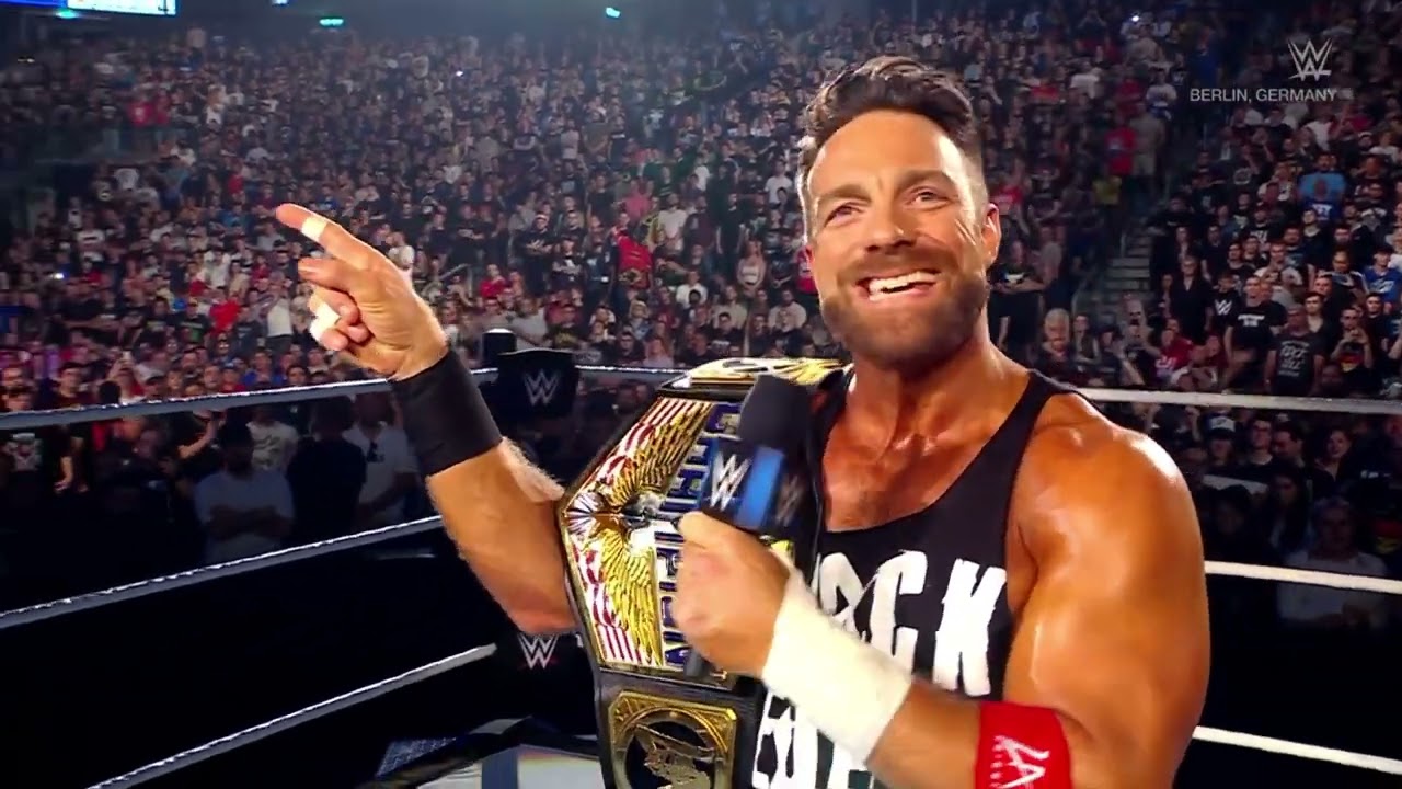 Ludwig Kaiser has answered LA Knight's open challenge: SmackDown, Aug. 30, 2024 background