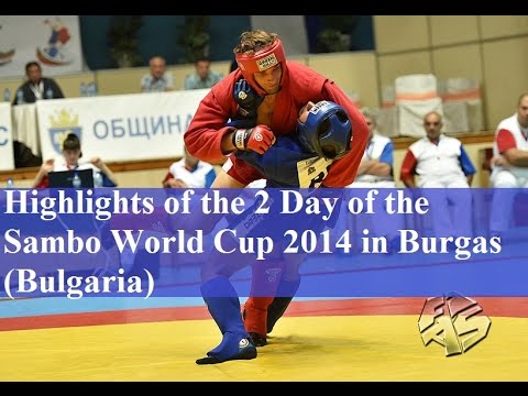 Highlights of the 2 Day of the Sambo World Cup 2014 in Burgas (Bulgaria) backdrop