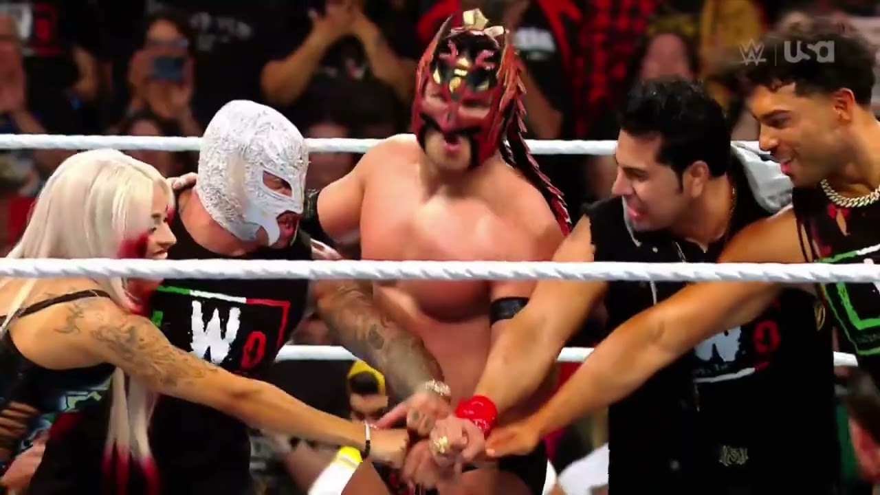 Dragon Lee Promo: Raw, Oct. 14, 2024 background